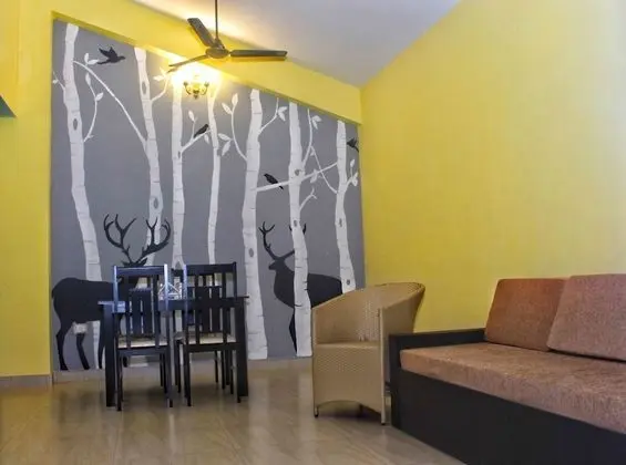 Luxury Apart Daire, 1 Büyük (Queen) Boy Yatak ve Çekyat, Dağ Manzaralı