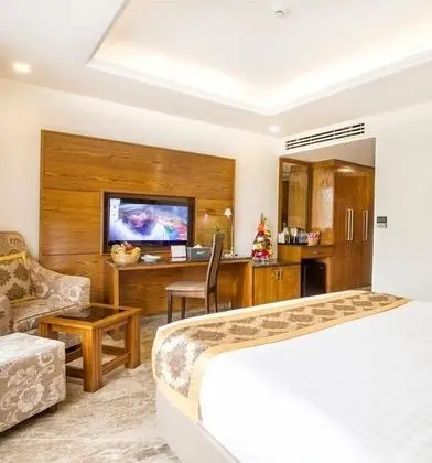 Premium Tek Büyük Yataklı Oda, 1 Yatak Odası, Buzdolabı, Park Manzaralı