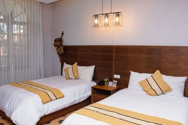 Deluxe Oda, 2 Çift Kişilik Yatak, Bahçe Manzaralı