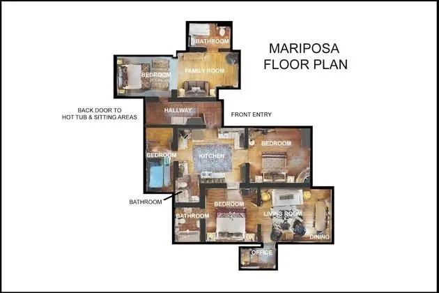 Ev (Mariposa - Authentic Adobe Home, One )