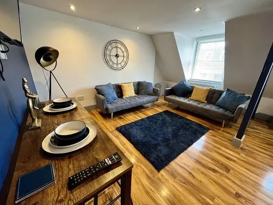Apart Daire, Özel Banyo, Şehir Manzaralı (Market Street Penthouse)