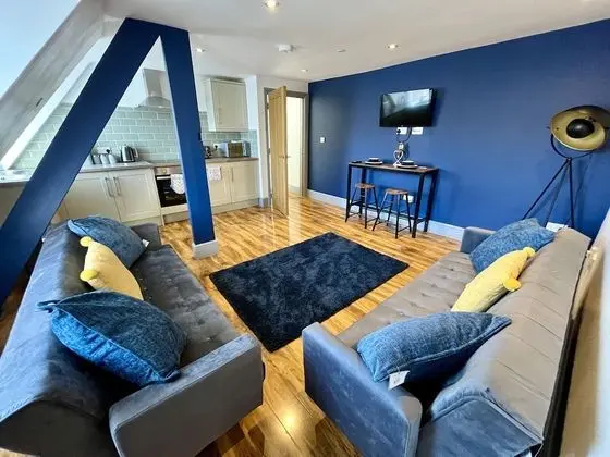Apart Daire, Özel Banyo, Şehir Manzaralı (Market Street Penthouse)