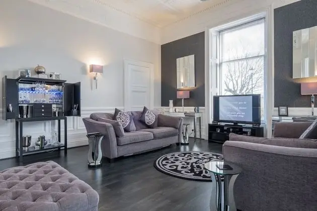 Luxury Apart Daire, 1 Yatak Odası, Nehir Manzaralı, Zemin Kat