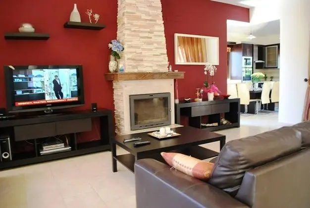 Villa, 4 Yatak Odası, Sigara İçilebilir, Şömine