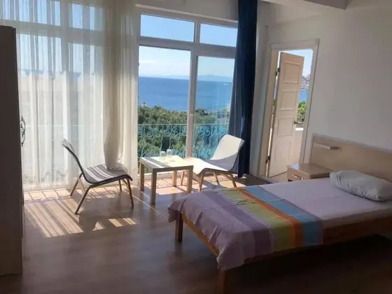 Deluxe Oda, Deniz Manzaralı, Fransız Balkonlu