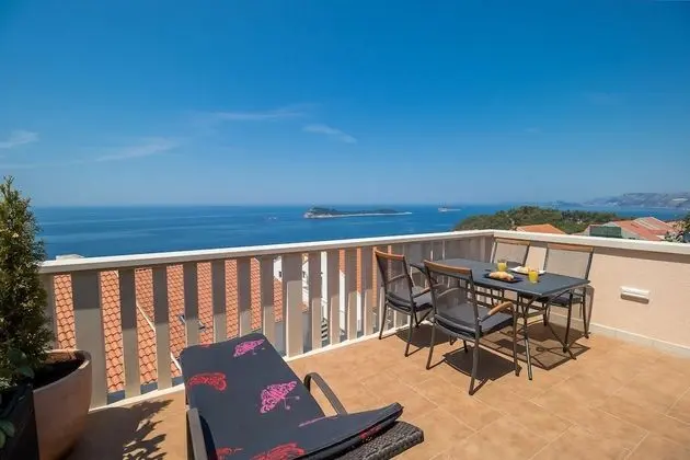 Deluxe Apart Daire, Teras, Deniz Manzaralı