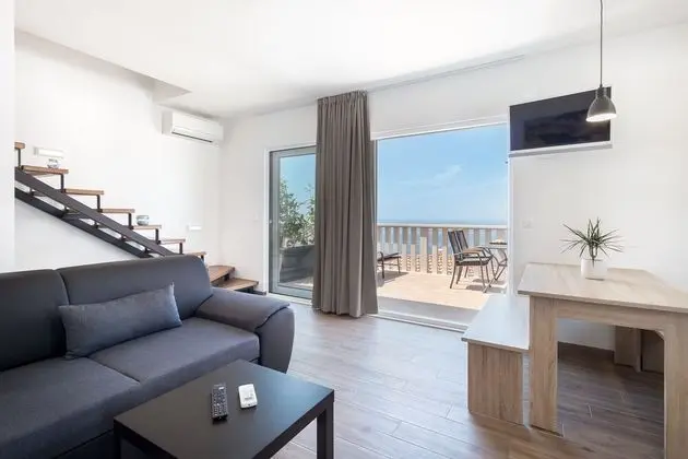 Deluxe Apart Daire, Balkon, Deniz Manzaralı