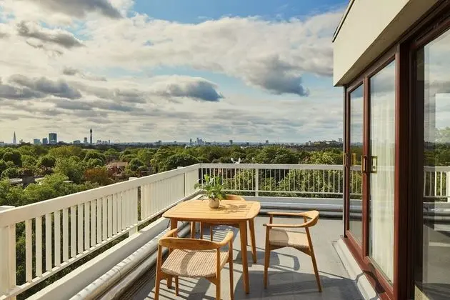 Club Süit, 1 Çift Kişilik Yatak, Teras, Köşe (M Club Lounge Access)