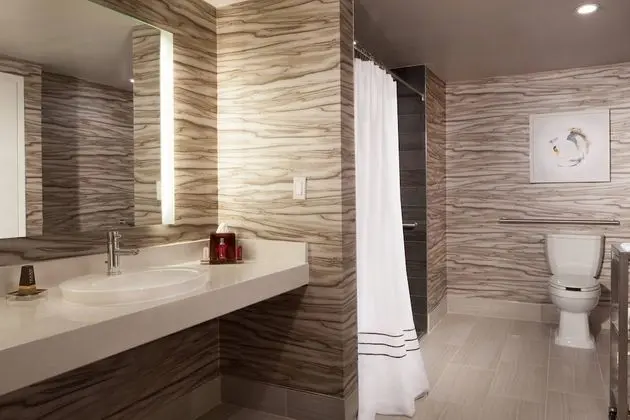 Oda, 1 En Büyük (King) Boy Yatak (Mobility Accessible, Roll-In Shower)