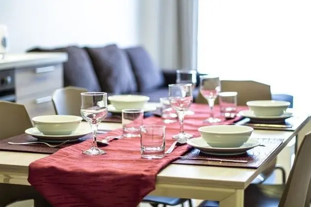 Deluxe Apart Daire, 2 Yatak Odası, Mutfak