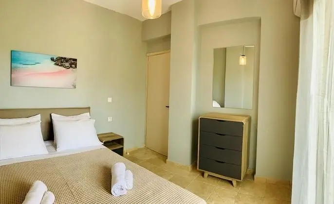 Deluxe Apart Daire, 2 Yatak Odası, Plaj Manzaralı, Denize Sıfır