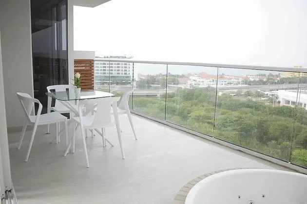 Business Apart Daire, 1 Yatak Odası, Kısmi Deniz Manzarası