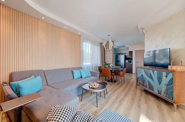 Luxury Apart Daire, 2 Yatak Odası, Deniz Manzaralı, Denize Sıfır