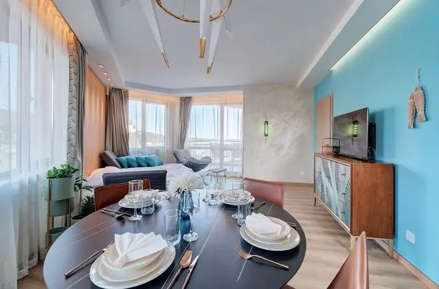 Luxury Apart Daire, 2 Yatak Odası, Deniz Manzaralı, Denize Sıfır