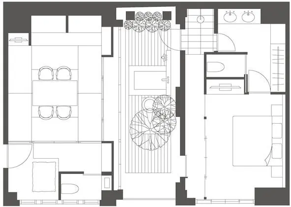 Traditional Süit, Birden Çok Yatak, Sigara İçilmez (JPN Style / Original Bld. 24h lounge)