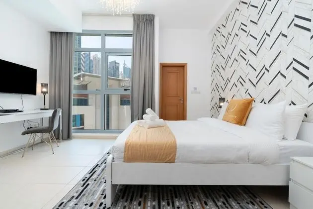 Design Apart Daire, 1 Yatak Odası, Havuz Kullanımı