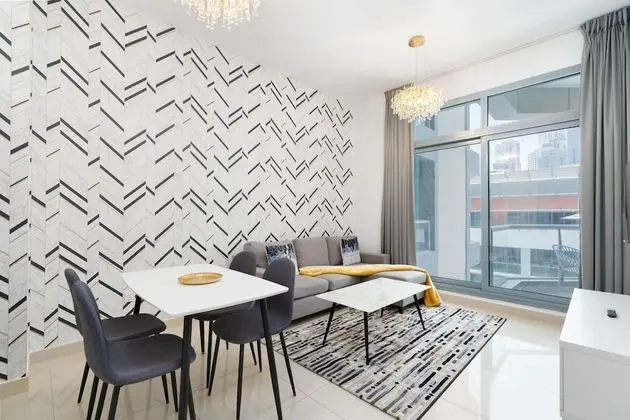 Design Apart Daire, 1 Yatak Odası, Havuz Kullanımı