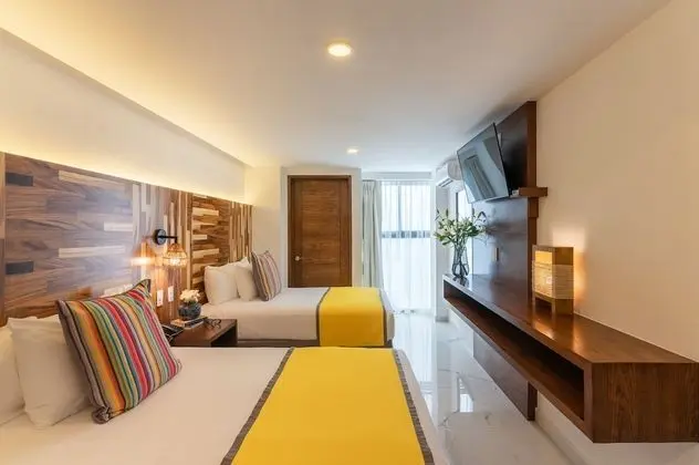 Deluxe Oda, 2 Çift Kişilik Yatak