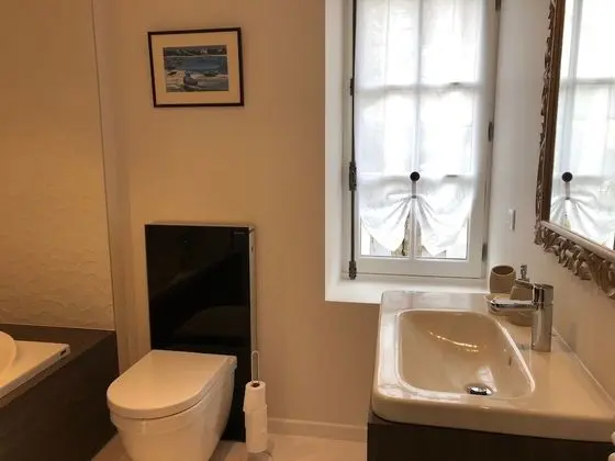 Deluxe Tek Büyük veya İki Ayrı Yataklı Oda (La Chambre Bleue)