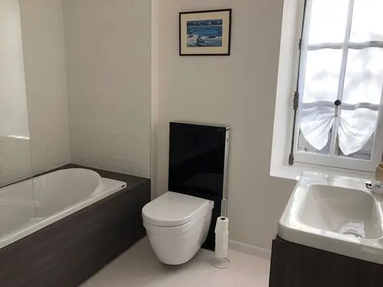 Deluxe Tek Büyük veya İki Ayrı Yataklı Oda (La Chambre Bleue)