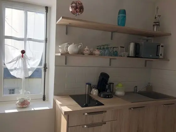 Deluxe Tek Büyük veya İki Ayrı Yataklı Oda (La Chambre Bleue)