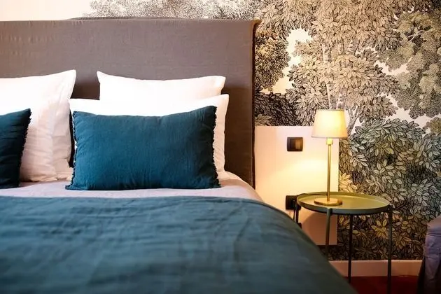 Comfort Tek Büyük Yataklı Oda, Özel Banyo, Bahçe Manzaralı (Bel Arbre)