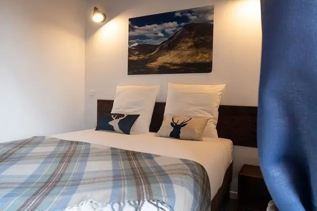 Tek Büyük veya İki Ayrı Yataklı Oda, Bahçe Manzaralı (Knoydart)