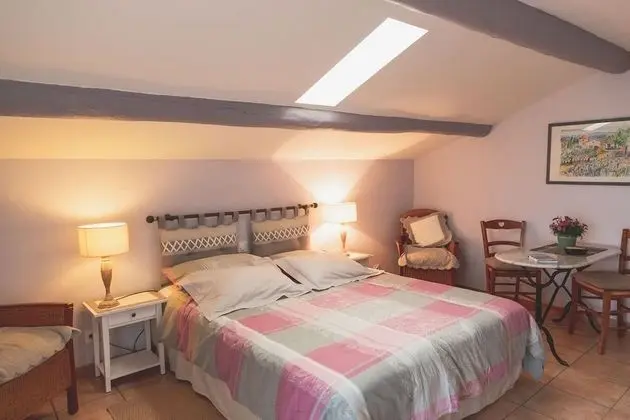 Deluxe Stüdyo, 1 Büyük (Queen) Boy Yatak, Teras, Üzüm Asması Manzaralı