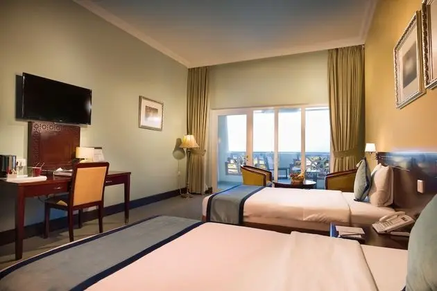 Deluxe İki Ayrı Yataklı Oda, 2 Tek Kişilik Yatak, Havuz Manzaralı, Zemin Kat