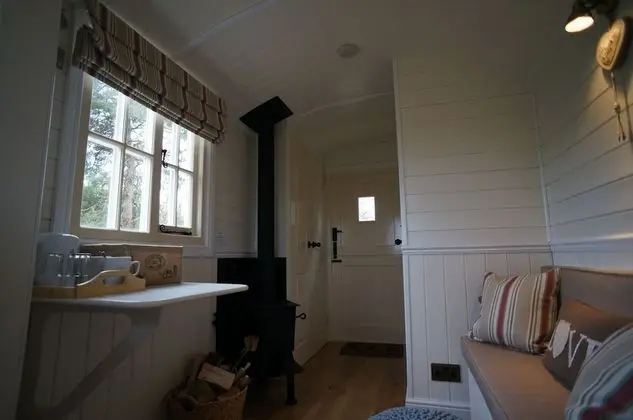 Design Kulübe, Banyolu/Duşlu, Bahçe Manzaralı (Shepherds Hut)