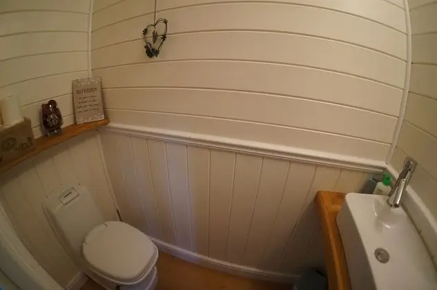 Design Kulübe, Banyolu/Duşlu, Bahçe Manzaralı (Shepherds Hut)
