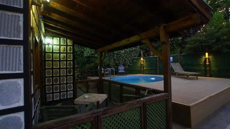 Bungalow, Doğa Manzaralı, Isıtmalı Özel Havuzlu