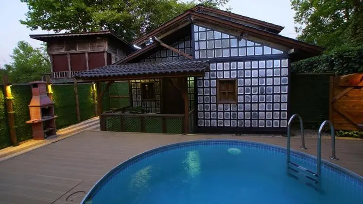 Bungalow, Doğa Manzaralı, Isıtmalı Özel Havuzlu
