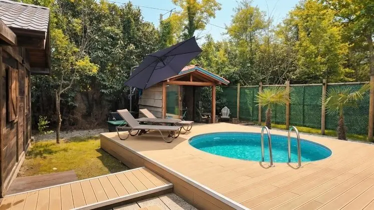 Bungalow, Doğa Manzaralı, Isıtmalı Özel Havuzlu
