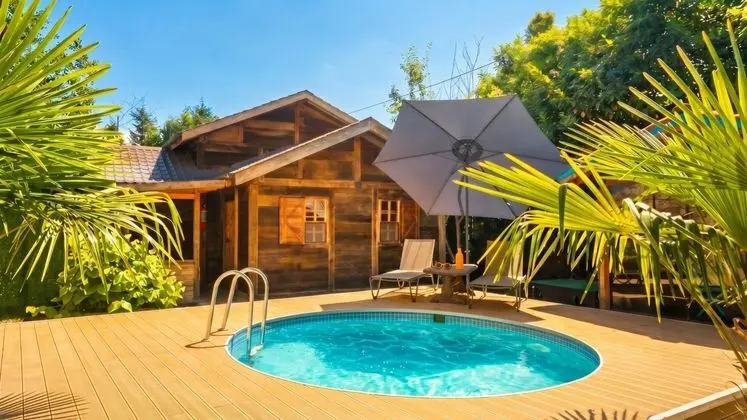 Bungalow, Doğa Manzaralı, Isıtmalı Özel Havuzlu