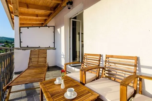 Deluxe Apart Daire, 2 Yatak Odası, Balkon, Deniz Manzaralı