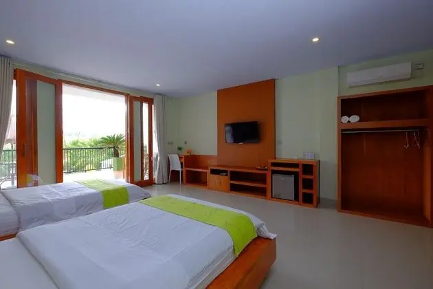 Deluxe İki Ayrı Yataklı Oda, Birden Çok Yatak, Balkon, Dağ Manzaralı