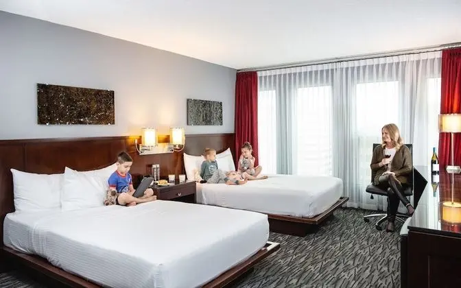 Deluxe Oda, 2 Çift Kişilik Yatak