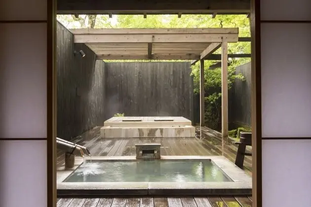 Luxury Oda, Özel Banyo (Tatami Area, Private Open-Air Bath)