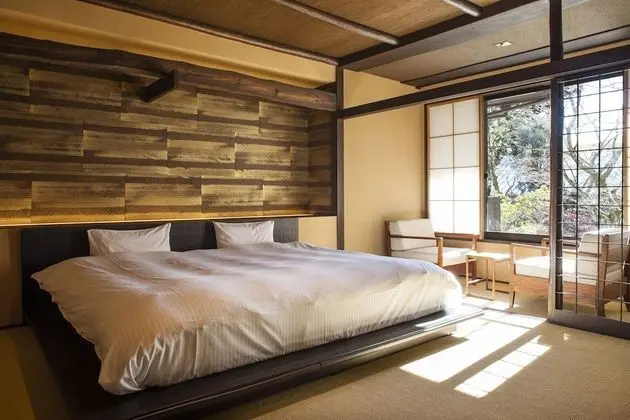 Luxury Oda, Özel Banyo (Tatami Area, Private Open-Air Bath)
