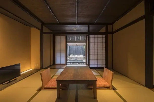 Luxury Oda, Özel Banyo (Tatami Area, Private Open-Air Bath)