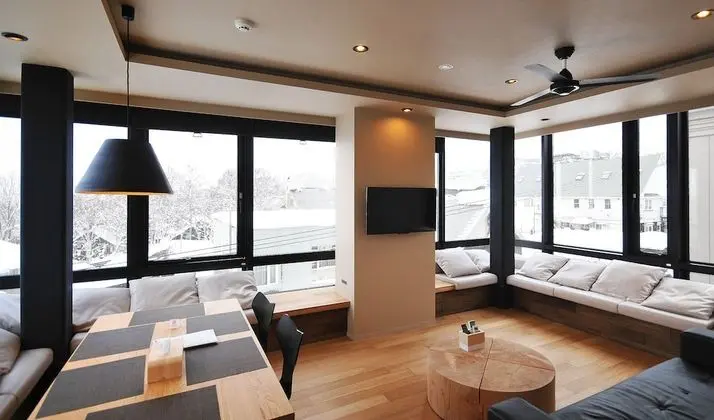 Çatı Katı Süiti (Penthouse), 2 Yatak Odası, Dağ Manzaralı