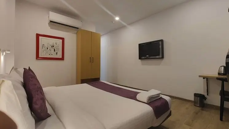 Deluxe Tek Büyük veya İki Ayrı Yataklı Oda, 1 Yatak Odası, Buzdolabı ve Mikrodalga