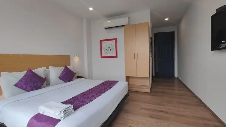 Deluxe Tek Büyük veya İki Ayrı Yataklı Oda, 1 Yatak Odası, Buzdolabı ve Mikrodalga