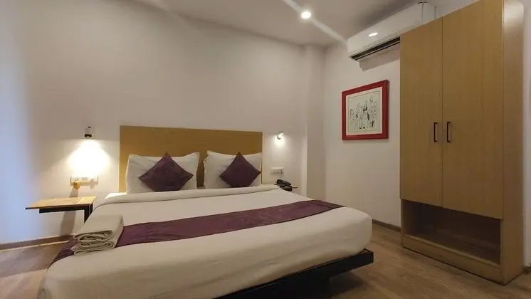 Deluxe Tek Büyük veya İki Ayrı Yataklı Oda, 1 Yatak Odası, Buzdolabı ve Mikrodalga
