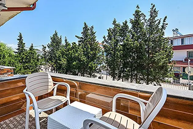 Deluxe İki Tek Yataklı Oda, Dağ Manzaralı, Balkonlu