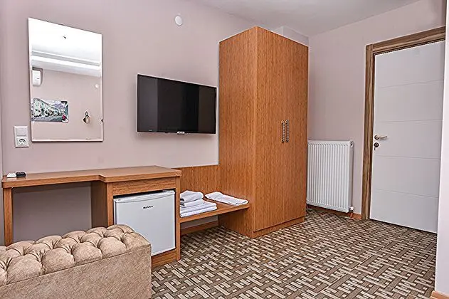 Deluxe İki Tek Yataklı Oda, Dağ Manzaralı, Balkonlu