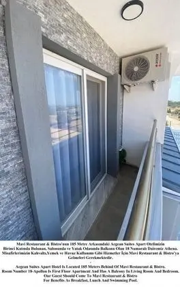 1 + 1 Daire, Deniz Manzaralı, 1. Kat
