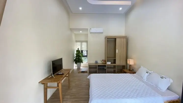 Deluxe Tek Büyük Yataklı Oda, Havuz Manzaralı