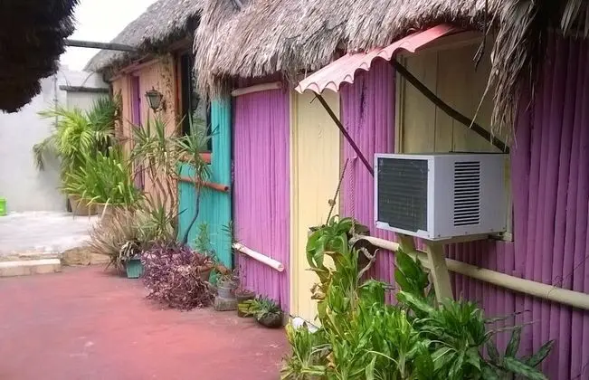 Kulübe, Özel Banyo (Palapa One bed with AC)